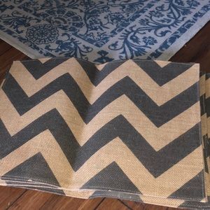 Burlap place mats